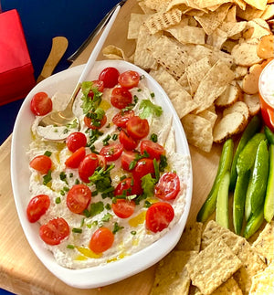Whipped Ricotta Bruschetta Board