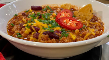 Turkey Chili with Corn - Dash Dinners now spicekick