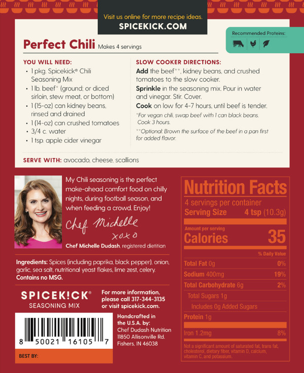 Perfect chili spice recipe