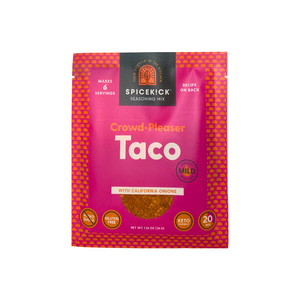 taco seasoning mix spicekick mild with california onions