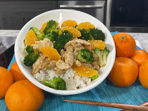 Orange Chicken Stir Fry with Broccoli