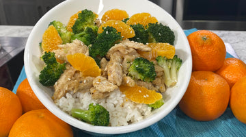 Orange Chicken Stir Fry with Broccoli