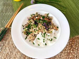 egg roll in a bowl