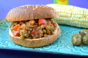 Sloppy joe with lentils