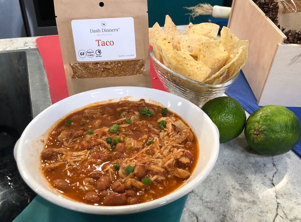 Easy Chicken Tortilla Soup Recipe - Dash Dinners now spicekick