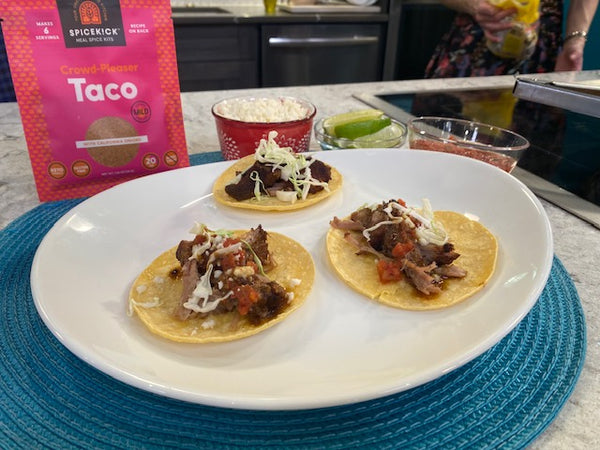 slow cooker pork carnitas with taco seasoning mix