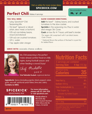 Perfect chili spice recipe