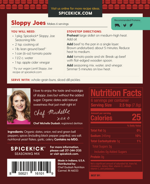 Spice Gift Set (8-Pack Spice Kits), Gluten Free Food Gifts for Christmas or Holidays