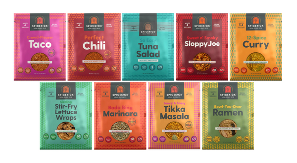 Spice Gift Box (9-Pack Spice Kits)