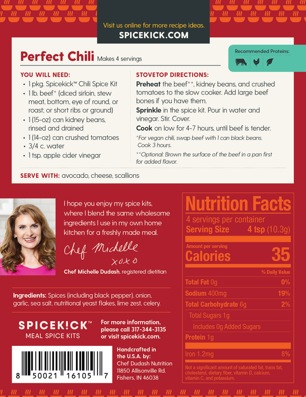 Perfect Chili Spice Recipe