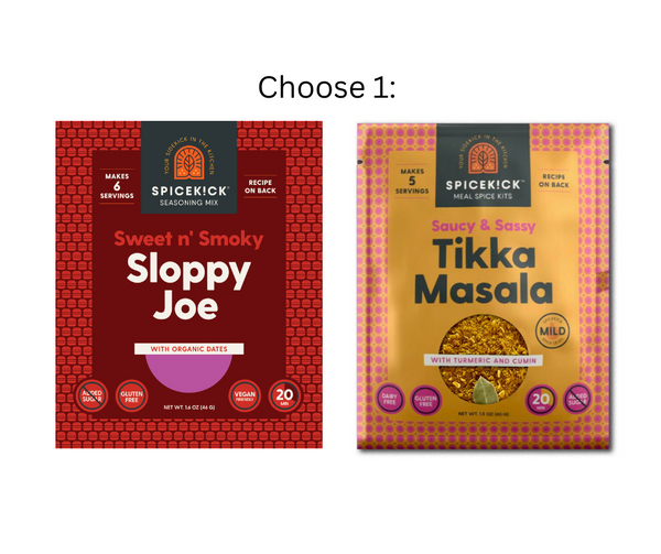 Spicekick Seasoning Variety You-Pick (4 pack), Gluten free spice kits